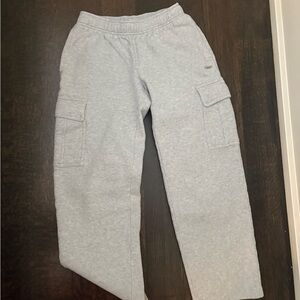TNA grey cargo sweats